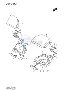 AN400 BURGMAN EU drawing FRONT PANEL BOX