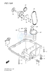 GSX-1250F ABS EU drawing OIL PAN-OIL PUMP