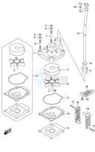 DF 60A drawing Water Pump