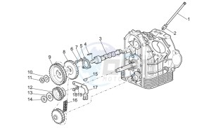 V 11 Cafe Ballabio 1100 drawing Timing system