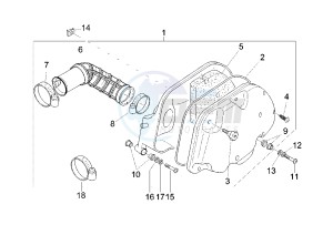 GRANTURISMO 200 drawing Intake