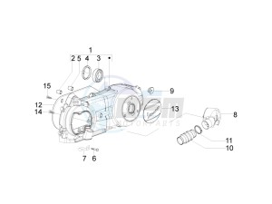 S 150 4T ie E3 Vietnam - Indonesia drawing Crankcase cover and cooling