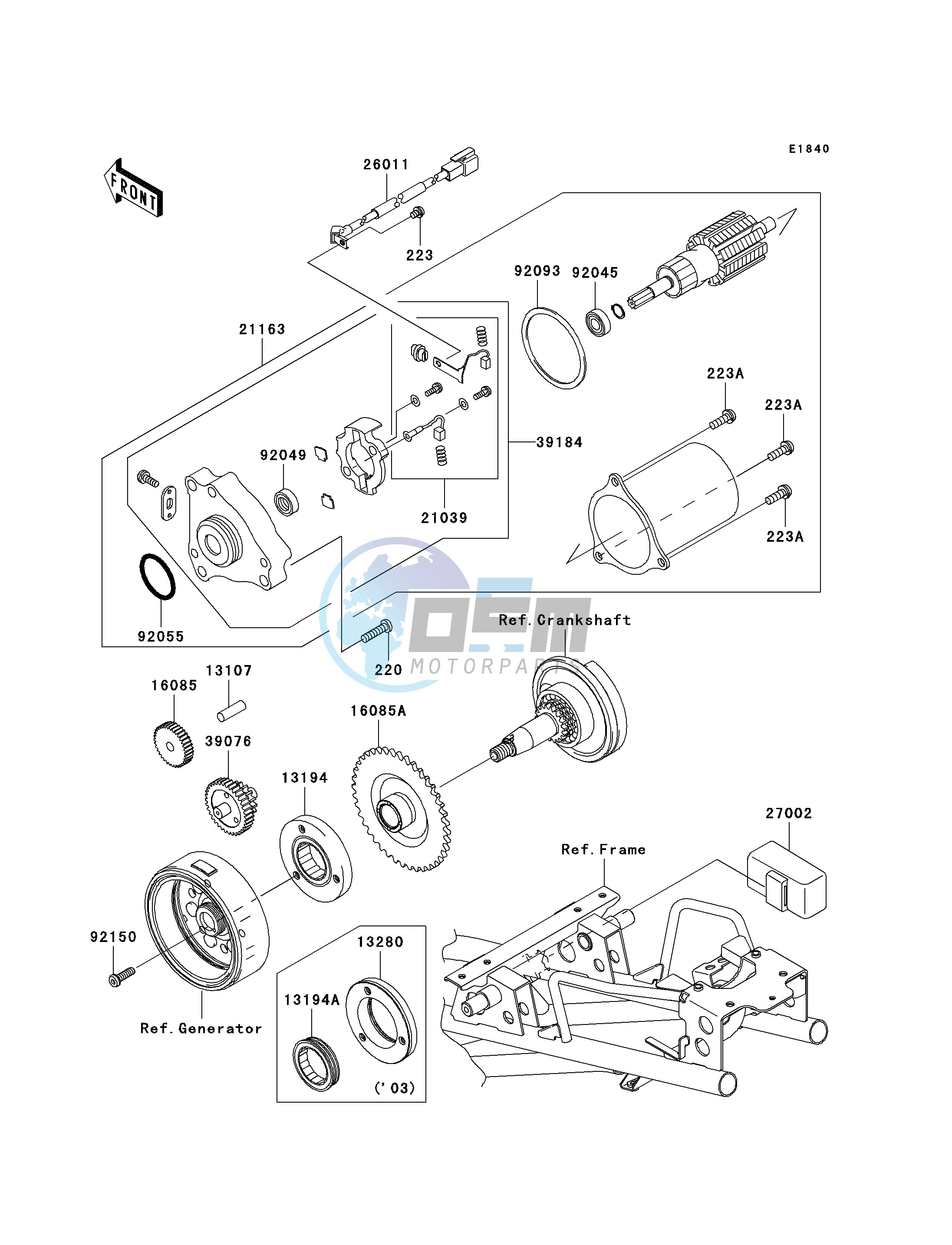 STARTER MOTOR