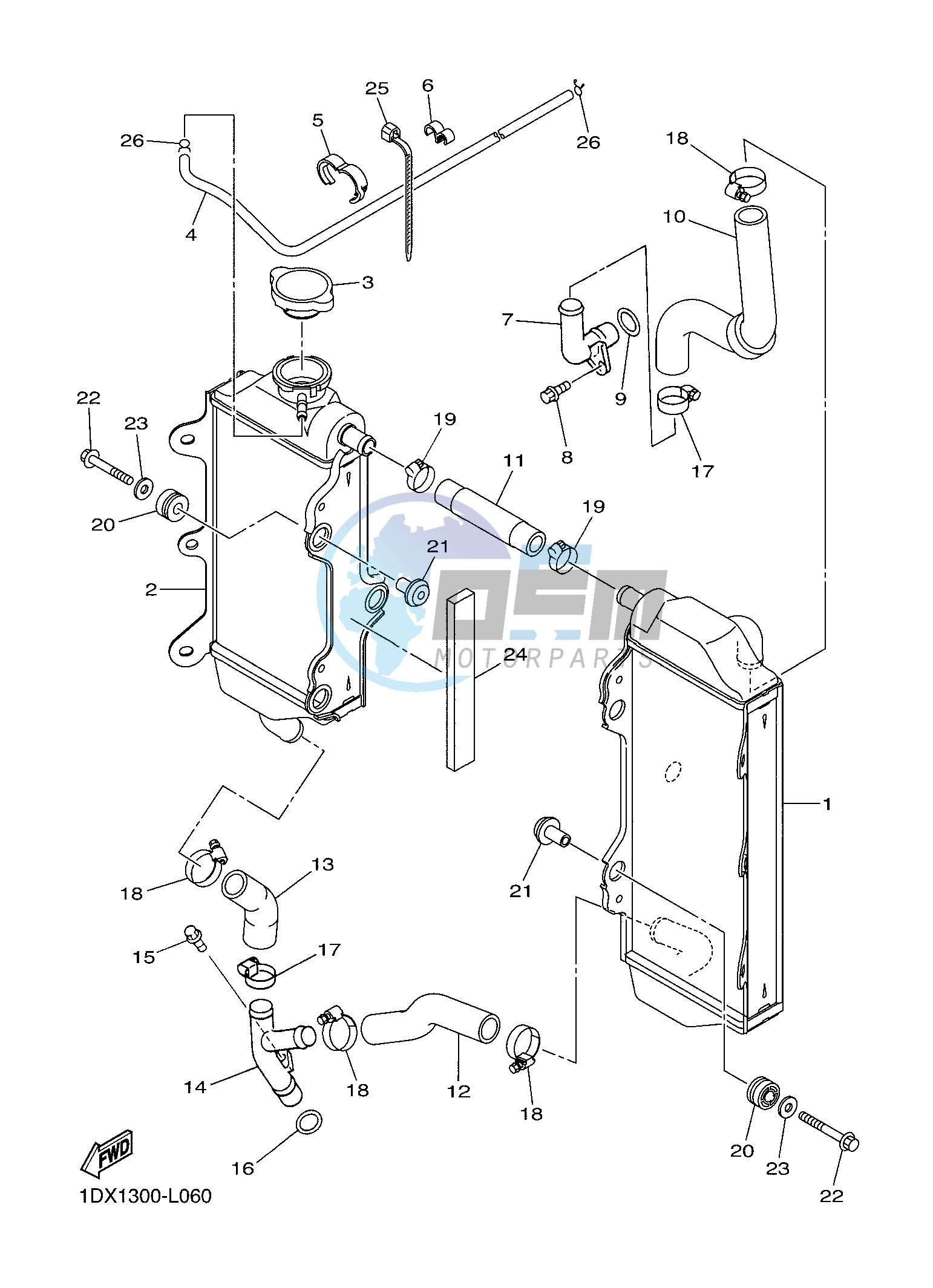 RADIATOR & HOSE