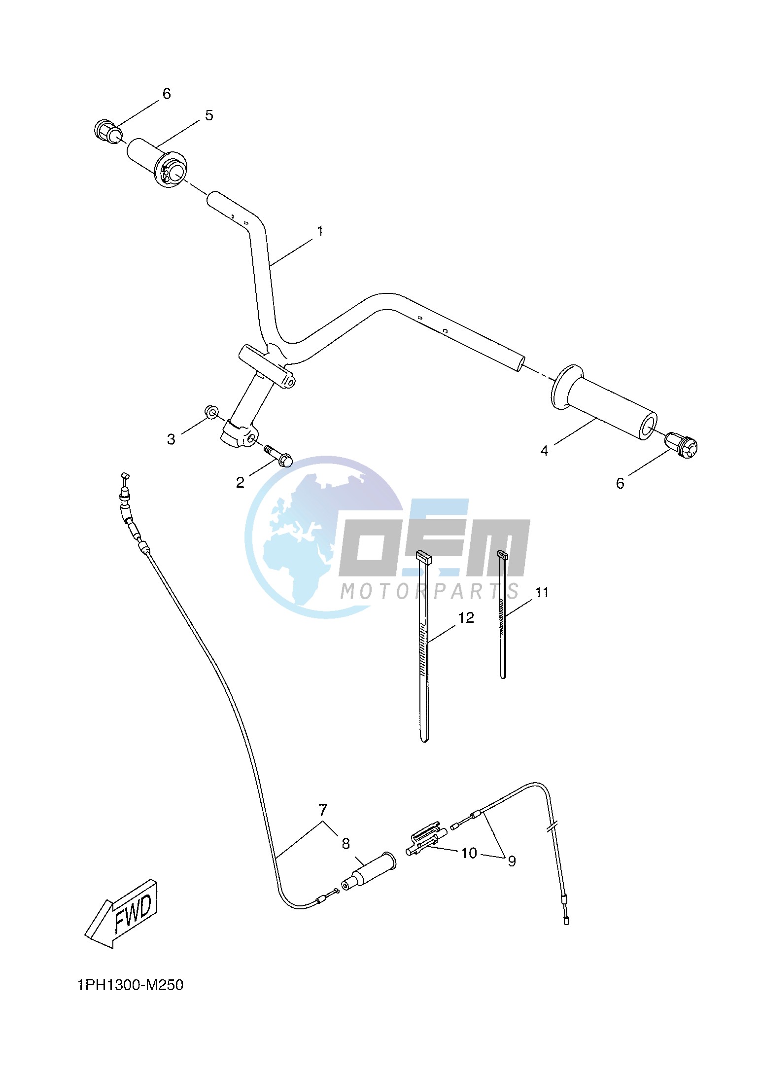 STEERING HANDLE & CABLE