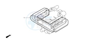 GL1500C F6C drawing GASKET KIT A