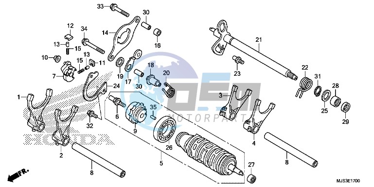 GEARSHIFT DRUM