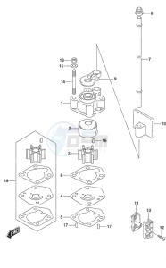 DF 20A drawing Water Pump