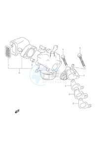 DF 2.5 drawing Intake Pipe/Silencer