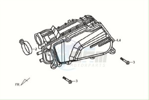 FIDDLE II 125S drawing AIRFILTER