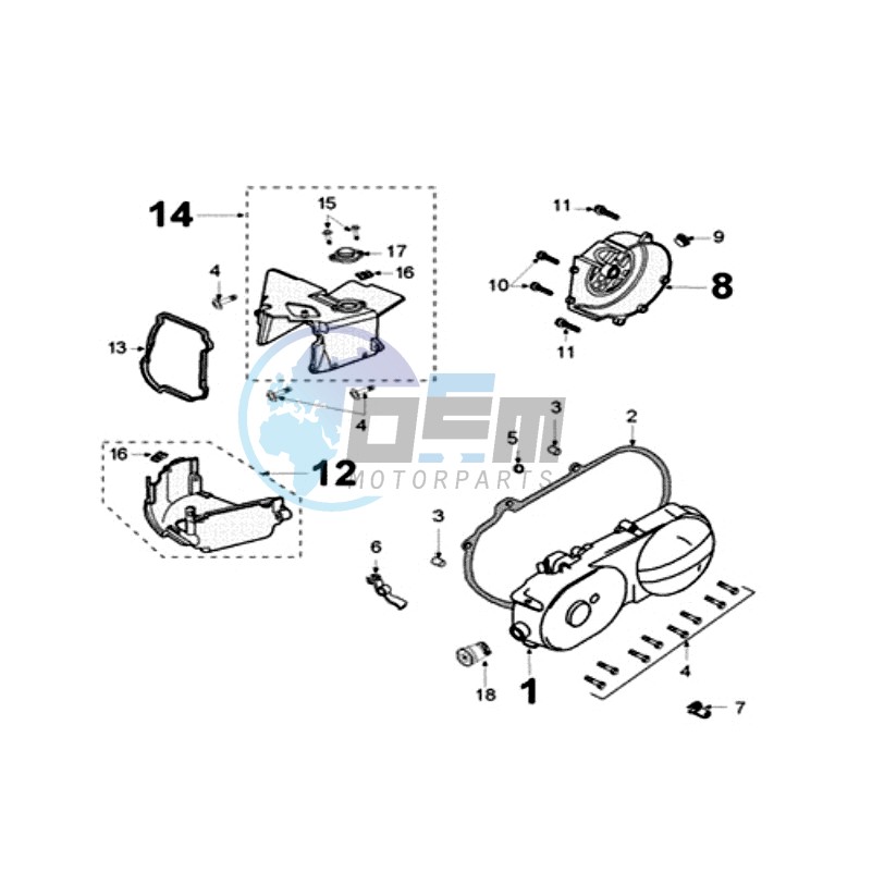 CRANKCASE COVER