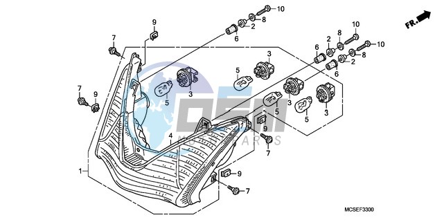 REAR COMBINATION LIGHT