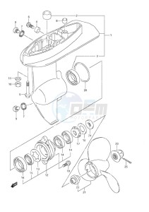 DF 4 drawing Gear Case