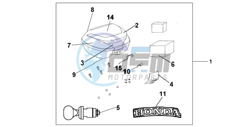 TOP BOX 35 L NH-A48M