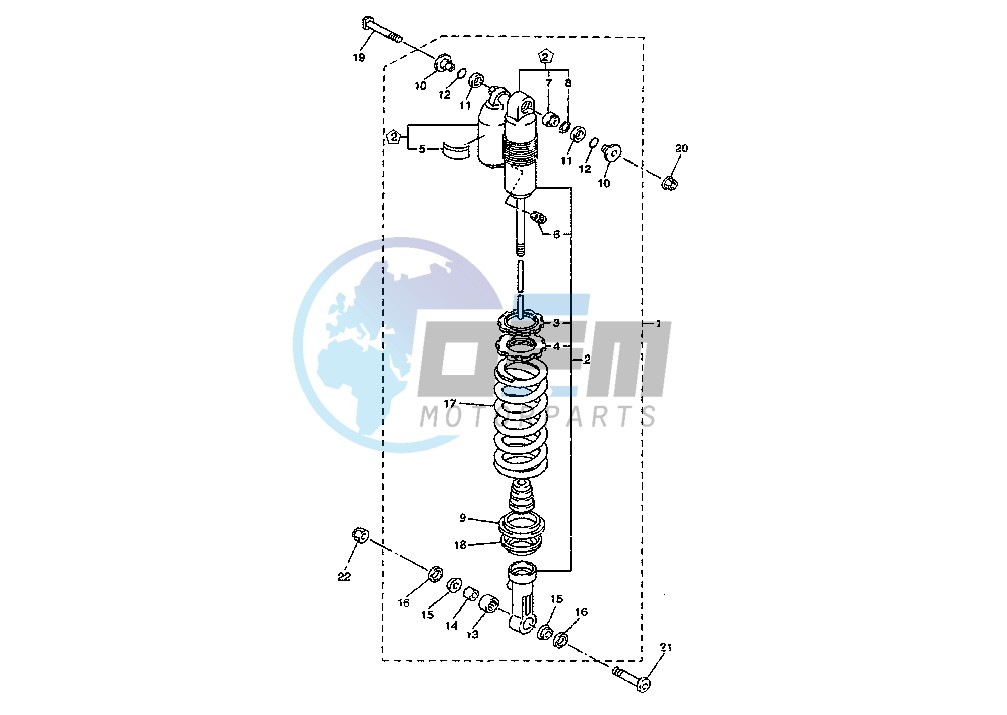 REAR SHOCK ABSORBER