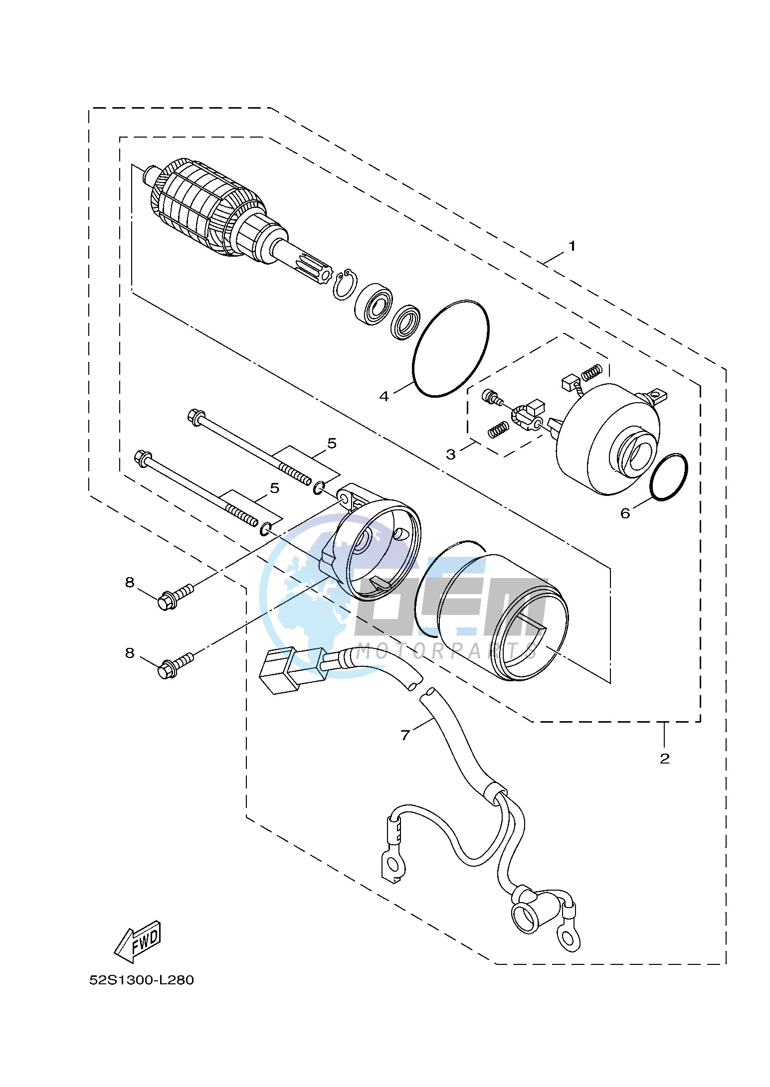 STARTING MOTOR