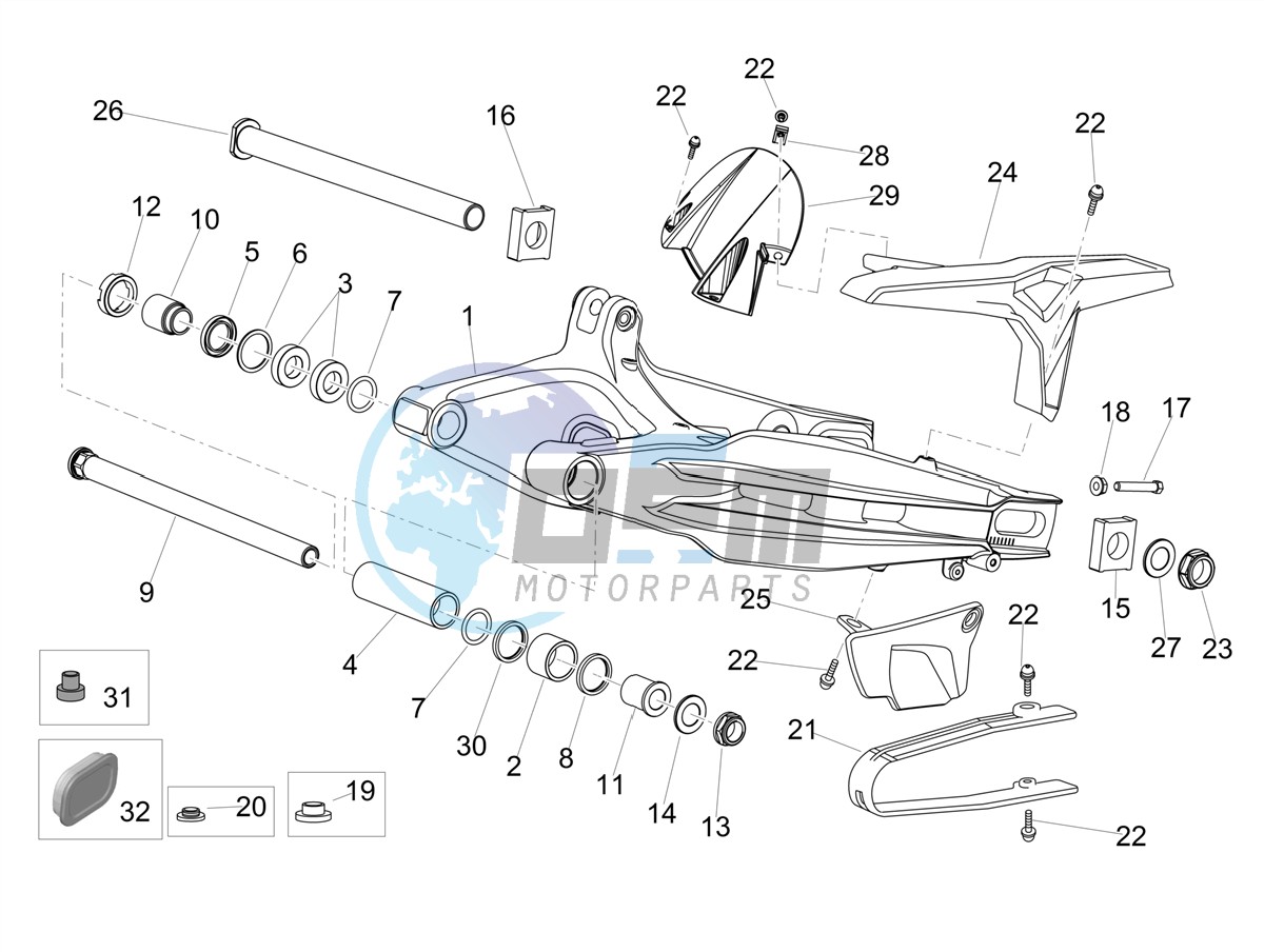 Swing arm