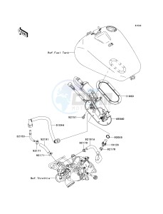 VN 1500 L [VULCAN 1500 NOMAD FI] (L5) [VULCAN 1500 NOMAD FI] drawing FUEL PUMP