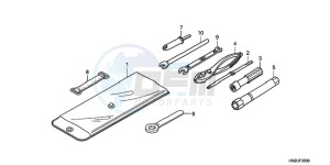 TRX500FAA Australia - (U) drawing TOOLS