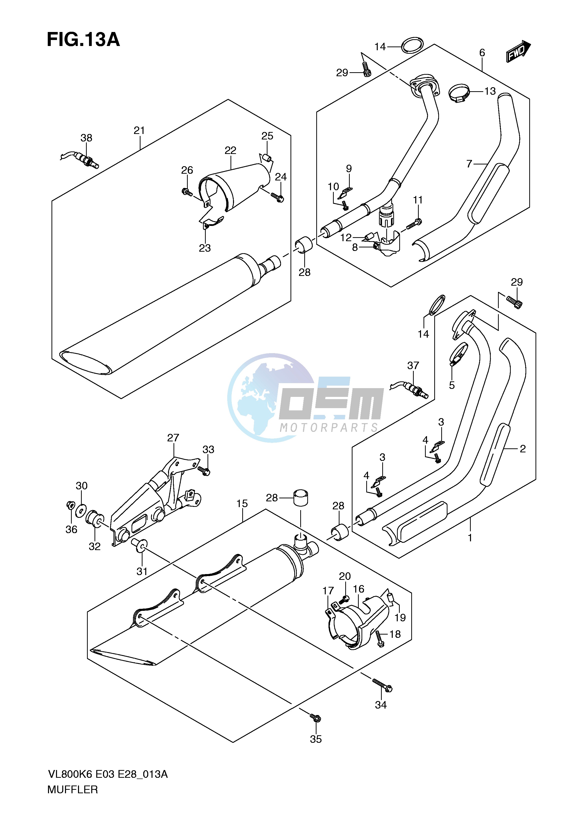 MUFFLER (MODEL K9 L0)