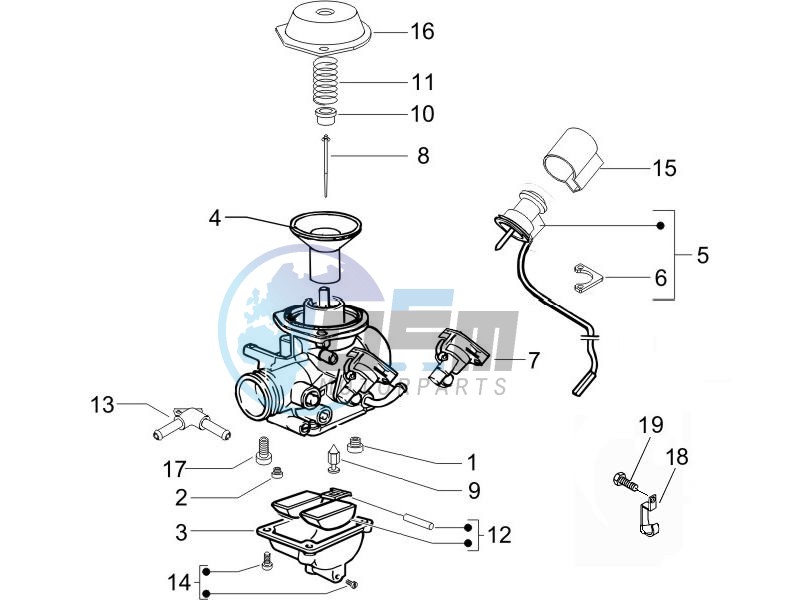 Carburetors components