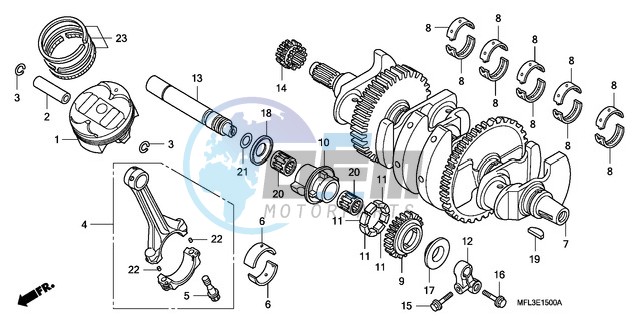 CRANKSHAFT/PISTON