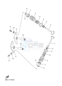 YFM90R YFM09RYXH (BD39) drawing VALVE