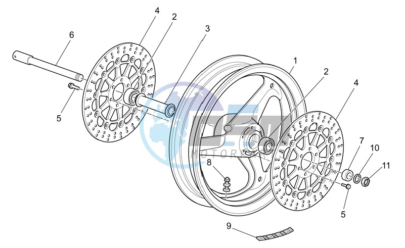 Front wheel