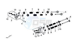 MAXSYM 600 I ABS EXECUTIVE SPORT L6 drawing VALVES