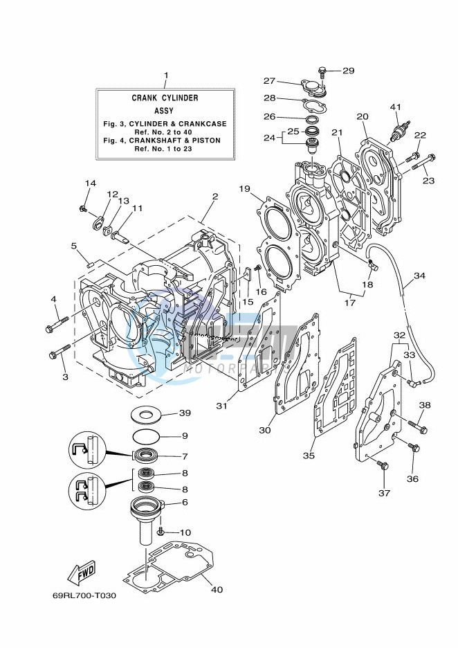 CYLINDER--CRANKCASE