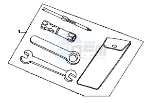 ATTILA - 150 cc drawing OWNER TOOLS