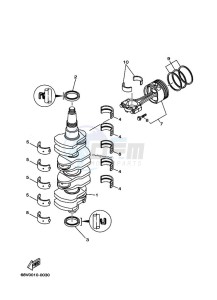 F115A drawing CRANKSHAFT--PISTON