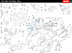 CITYLINE-IE-125-300-BLACK drawing ELECTRICAL SYSTEM