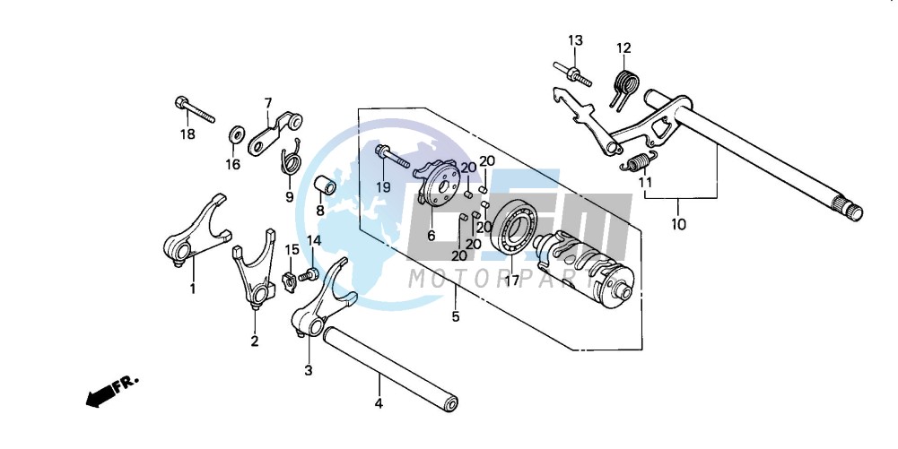 GEARSHIFT DRUM