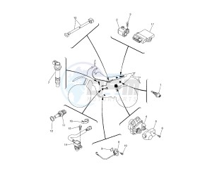 WR R 250 drawing ELECTRICAL 1