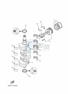 F100DETL drawing CRANKSHAFT--PISTON