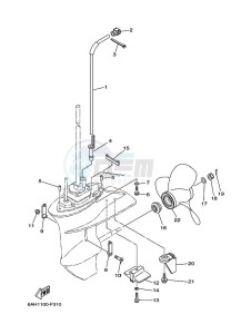 F15CEPL drawing PROPELLER-HOUSING-AND-TRANSMISSION-2