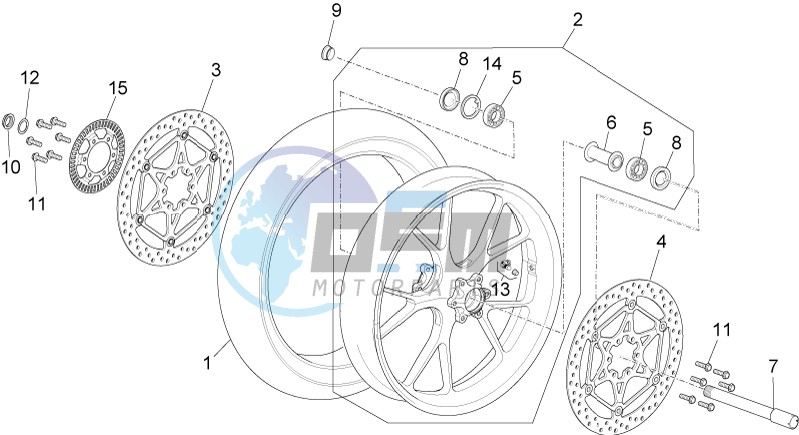 Front wheel