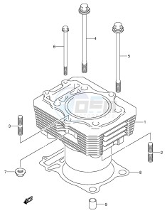 LT-F400 (P24) drawing CYLINDER