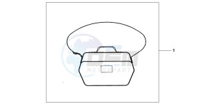 SH125 drawing TOP BOX INNERBAG