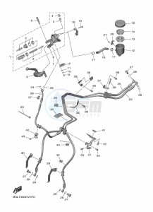 YZF1000 YZF-R1 (B3LS) drawing FRONT MASTER CYLINDER