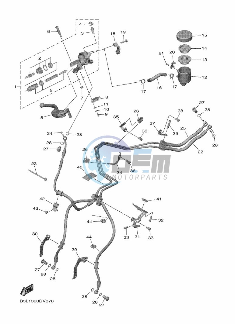 FRONT MASTER CYLINDER