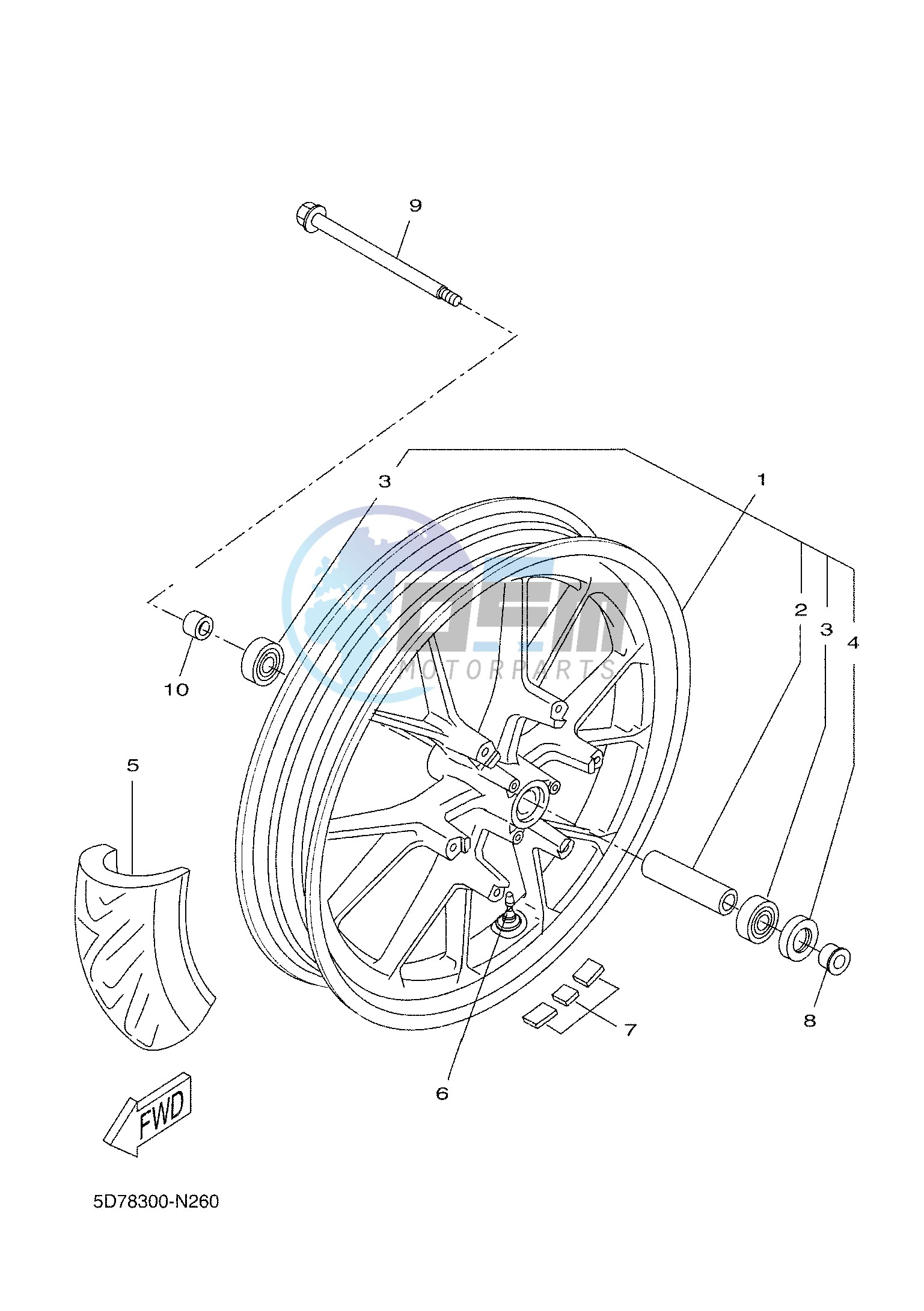 FRONT WHEEL