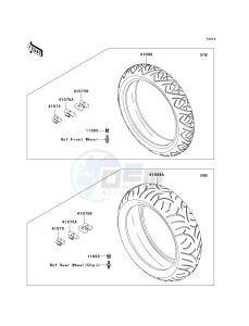 ZG 1400 A [CONCOURS 14 ABS] (8F-9F) A9F drawing TIRES