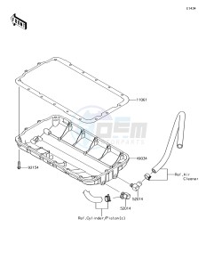 JET_SKI_ULTRA_310LX JT1500MFF EU drawing Oil Pan