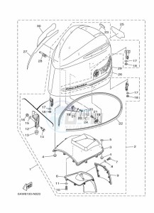 FL350AET2U drawing FAIRING-UPPER