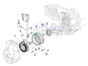 MP3 250 ie lt drawing Flywheel magneto