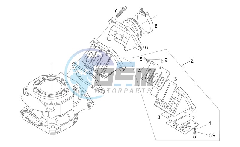 Carburettor flange