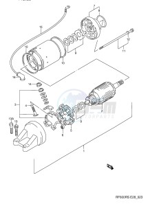 RF600R (E28) drawing STARTING MOTOR