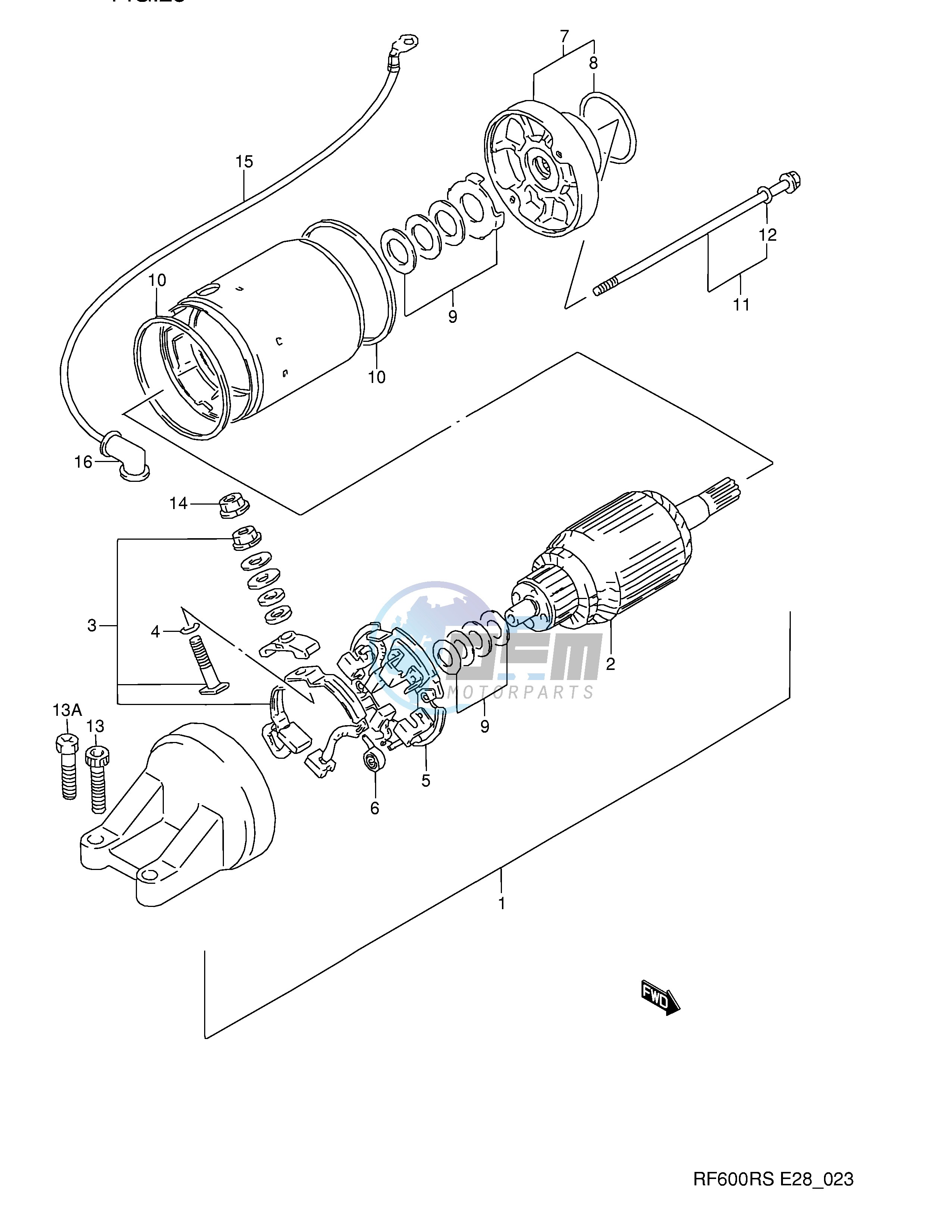 STARTING MOTOR